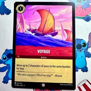 voyage 131/204 [moana] - common — disney lorcana: into the inklands